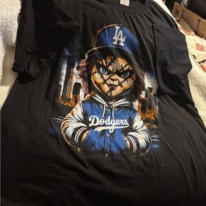 Chucky  In LA Dodgers Outfit H&U Mens  Size 2X New